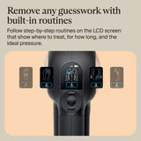 Therabody Theragun Sense 2nd Gen Massage Gun with LCD Guided Routines, 5 Speeds and 2 Attachments