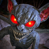 Home Accents Holiday 5.5 ft. Wicked Woods Animated LED Evil Pixie with Motion Sensor