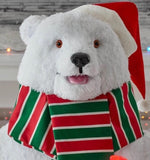 Home Accents Holiday 10 ft. Giant Animated Polar Bear with LED Lights and 3 Christmas Songs