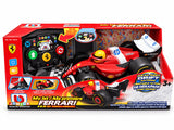 BB Junior My 1st Ferrari Formula R/C Car with Steering Wheel Remote & Mist Drift