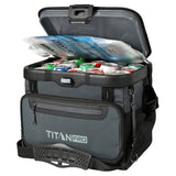 Titan PRO 40 Can Iceless Zipperless Cooler w/ Ice Blanket & ColdLok Lid