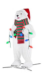 Home Accents Holiday 10 ft. Giant Animated Polar Bear with LED Lights and 3 Christmas Songs