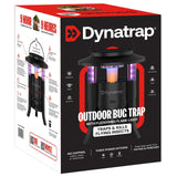 DynaTrap Solar Outdoor Bug Trap Mosquito Insect Killer, UV LED Flying Insect Trap for 1/4 Acre