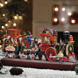 Mr. Christmas Santa’s Express Animated Train with Smoke, LED Lights & 20 Songs