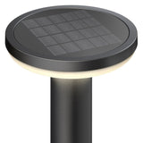 Artika Urbia 24.8" H Solar LED Bollard Lights with Motion Sensor, 300 lm, 2-Pack