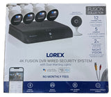 Lorex Fusion TD88128D4K1-E 4K Wi-Fi Infrared 12-Channel 2TB DVR Security System