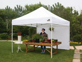 Eurmax Premium 10' x 10' Instant Canopy Tent with Enclosure Sidewalls Roller Bag