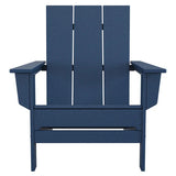 POLYWOOD Long Beach Modern Adirondack Chair – Patio Chair with Genuine POLYWOOD Lumber