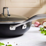 Henckels Capri Ceramic Non-Stick 11-Inch Perfect Pan with Glass Lid Italian-made