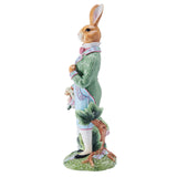 Fitz and Floyd Jardin 16” Male Rabbit Figurine