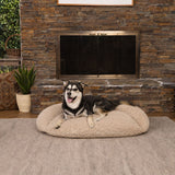 Kirkland Signature 40" Aero Cloud Faux Fur Cuddler Dog Bed, Memory Foam