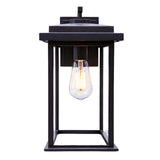 Energetic Lighting Modern 15" Coach Light - 800lm Matte Black Wall Light