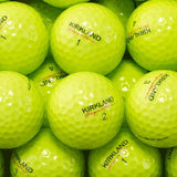 Kirkland Signature V3.0 Yellow Golf Balls 24-Pack – 3-Piece Urethane Cover Tour Golf Balls with Soft Feel & Distance Performance