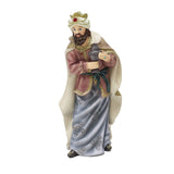 Member's Mark Hand-Painted Nativity Set with Creche & Removable Baby Jesus, 9-Piece
