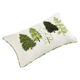 Brentwood Originals Holiday Decorative Pillow, Gingerbread House Penguin or Tree