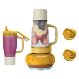 Ninja BlendBOSS Personal Blender with (2) 26 oz Travel Tumblers – 1200 W Single-Serve Smoothie Blender
