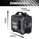 DieHard 2400W Gasoline Powered Inverter Generator w/ CO Alert