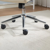 True Innovations Modern Office Task Chair, Mid-Back Adjustable Height Reclining