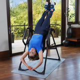 Teeter Fitspine FX-3 Inversion Table Bundle w/ Mat + Heat & Cushion