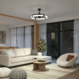 Artika Sunnyvale 28" LED Fandelier with Remote, Dimmable Light & 3 Fan Speeds