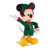 Disney 4 ft. Animated Interactive Holiday Mickey Mouse with Motion Sensor and Sound