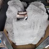 Mon Chateau Faux Fur Rug - 24" × 39" Mini Quad Faux Fur Ultra Soft Accent Rug