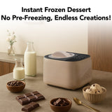 Whynter 0.8 Qt Automatic Ice Cream Maker, No Pre-Freezing Small Dessert Churner