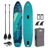 Aqua Marina Super Trip Tandem 14' Inflatable Paddle Board Package – 2-Person Touring SUP
