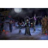 Home Accents Holiday 5.5 ft. Wicked Woods Animated LED Evil Pixie with Motion Sensor