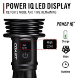 Coast XP46R 8000 Lumen Rechargeable LED Flashlight – Professional USB-C High Output Tactical Flashlight