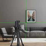 Fanttik D100 PRO Self-Leveling Laser Level w/ Tripod, 100 ft. Range LED Display