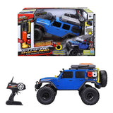 Maisto Tech RC - Jeep Wrangler Rubicon BLUE 71Cm R/C Xtreme Overland With Lights