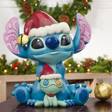 Jim Shore 14.8” H Disney Holiday Stitch and Scrump Statue