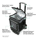 Arctic Zone 50 Can Wheeled Cooler Detachable AT Cart All Terrain Rolling Beach
