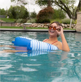 Big Joe Kona Noodle Sling Pool Float, 2-Pack – No-Inflation Mesh Pool Chair Float