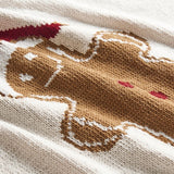 Evergrace Holiday Chenille Knit Throw Blanket – 60" × 70" Knit Holiday Gift