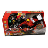 BB Junior My 1st Ferrari Formula R/C Car with Steering Wheel Remote & Mist Drift