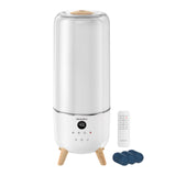 HoMedics Warm & Cool Mist Ultrasonic Humidifier UHE-WMTF95 2 Gallon UV-C White
