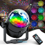 Christmas Snowflake Projector LED Moving Snowfall Laser Light Party Strobe Lamp