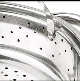 Tramontina 8-Quart Stainless Steel Multicooker, Tri-ply Base Stock Pot