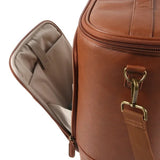 Titan 30 Can Faux Leather Cooler Tote, 9 in. x 17.25 in. x 14 in