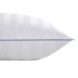 Down Haven Luxury Down Pillow – 500 Thread Cotton Damask Medium Density Pillow