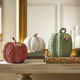 Member’s Mark Decorative Cable-Knit Harvest Pumpkins, Set of 3