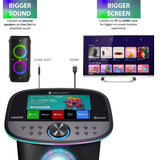 Singing Machine Pulse Premium Wi-Fi Karaoke System with Touchscreen & Microphone