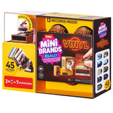 ZURU Mini Brands Really Works Mini Vinyls Record Player Bundle with 3 Capsules