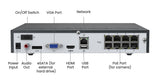 Reolink NVS8-8MV4 4K PoE Security Camera System, 8-Channel NVR, 2TB & 4 Cameras