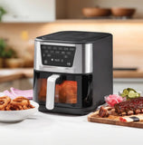 Cuisinart AIR-212 CompactMax Slim 8-Qt Basket Air Fryer Pro, 6 Functions