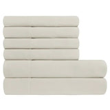 South Point Home Fashions Microfiber 6-Piece Sheet Set, Ultra Soft Brushed Polyester Bedding