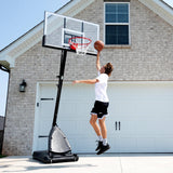 Spalding NBA Portable Basketball Hoop with 54" Polycarbonate Backboard