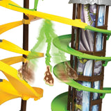 Adventure Force Five-Level Pirate Garage Track Set with Cars and Spiral Tracks